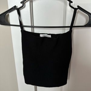 Dry Goods Black Tube Top